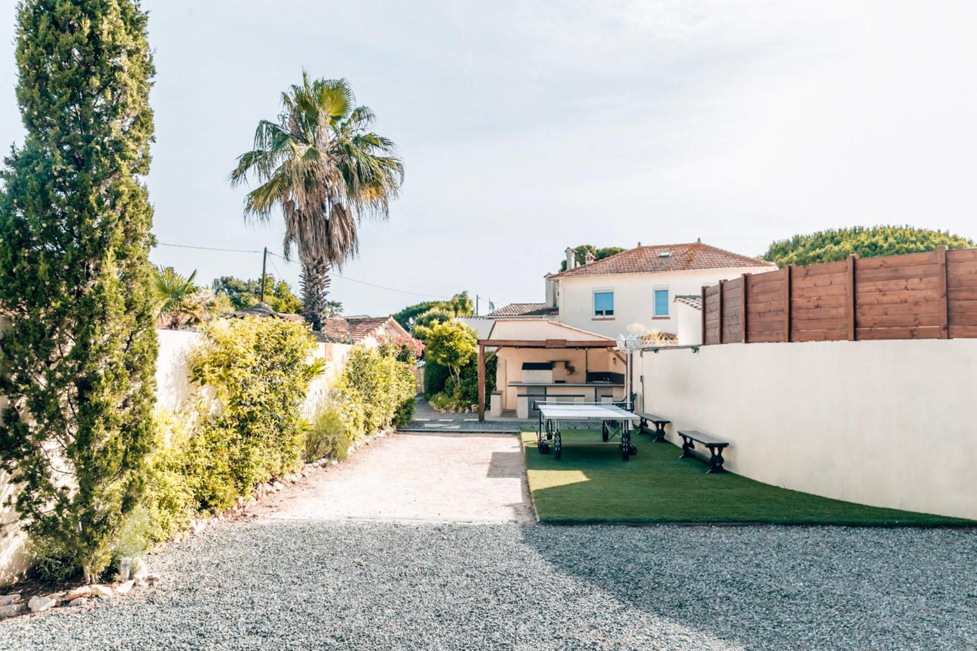 Reve D'Azur, 2 Chambres, Maison Julia En Bord De Mer A La Nartelle, Piscine Partagee, Parking & Terrasse Bbq, Wifi Et Draps Inclus Plage A Pied Sainte-Maxime Exteriér fotografie