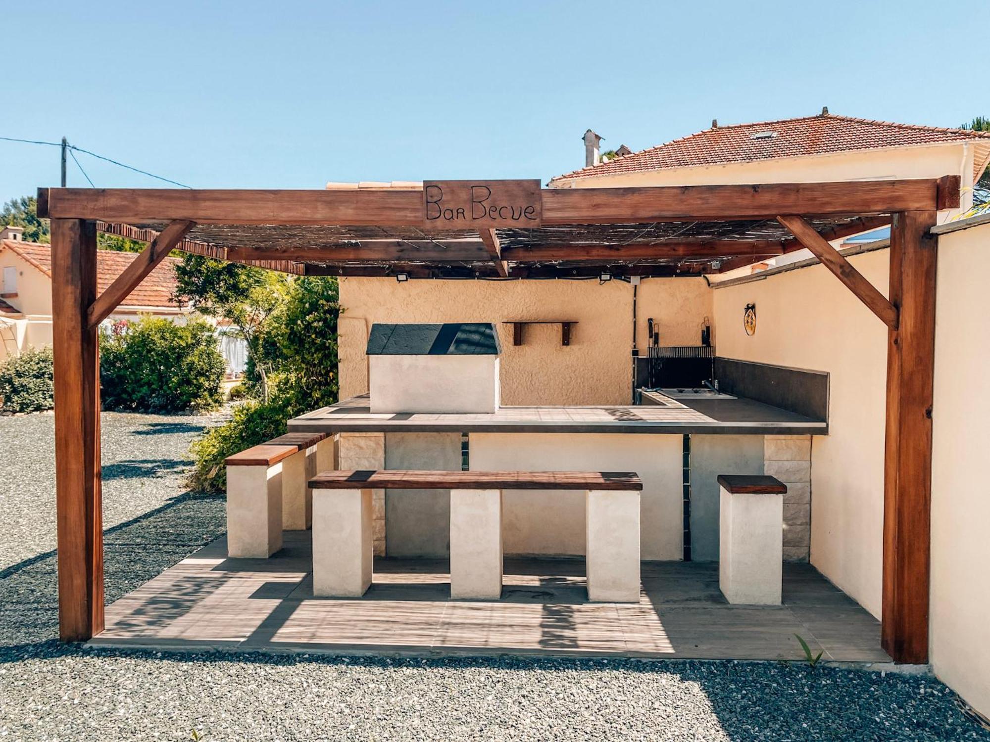 Reve D'Azur, 2 Chambres, Maison Julia En Bord De Mer A La Nartelle, Piscine Partagee, Parking & Terrasse Bbq, Wifi Et Draps Inclus Plage A Pied Sainte-Maxime Exteriér fotografie